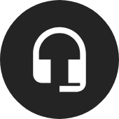 Icon of a pair of headphones