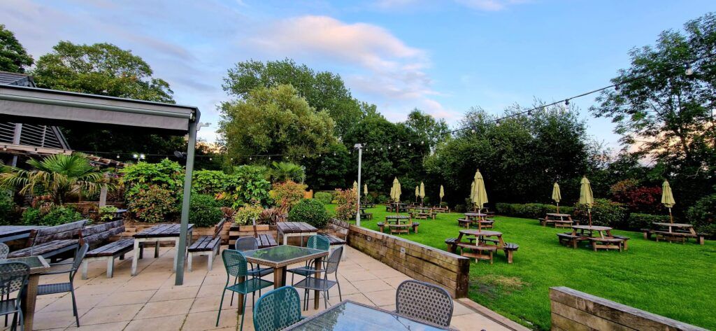 JW LEES Beer garden