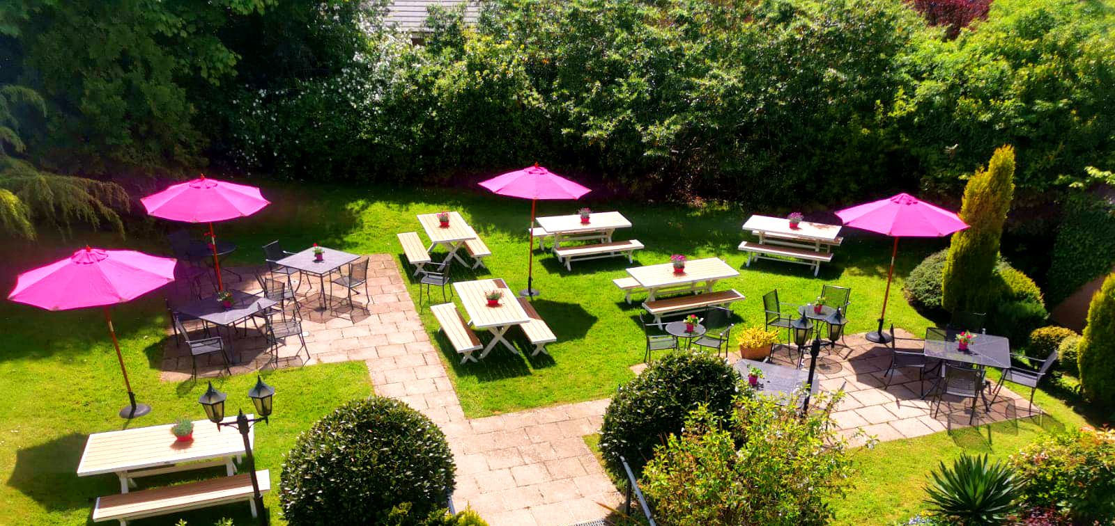 Beer Garden Pub JW Lees