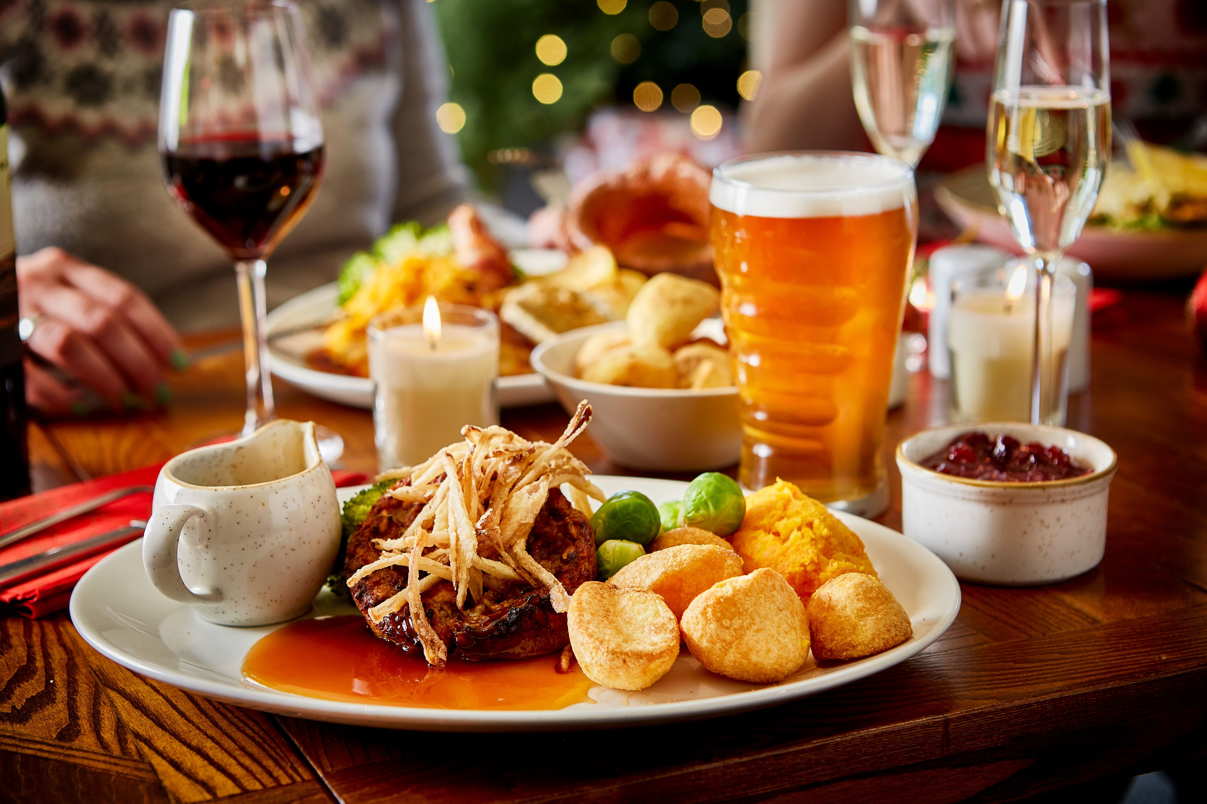 Pub Christmas Day Menu